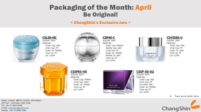 ChangShin’s exclusive jars